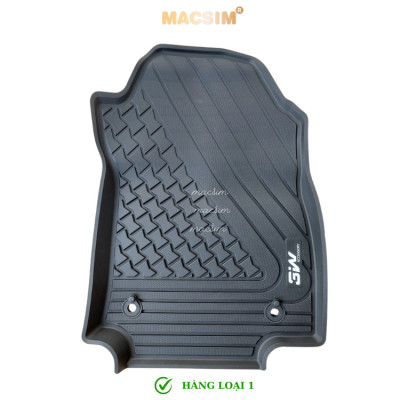 Thảm lót sàn xe ô tô Lexus NX 200/250/300/350 2022-2024+ Nhãn hiệu Macsim 3W chất liệu nhựa TPE đúc khuôn cao cấp màu đen