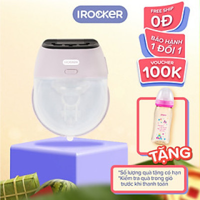Máy hút sữa bằng điện không dây IROCKER thiết kế nhỏ gọn - BP 002