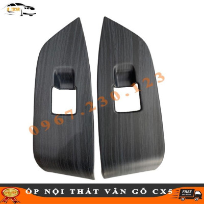 Ốp Nội Thất Vân Đá Mazda CX5 2018-2021 Mẫu 6 Chi Tiết Cốc Cao