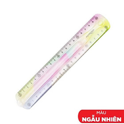 Thước Kẻ 20 cm - Keyroad KR972735 (Mẫu Màu Giao Ngẫu Nhiên)