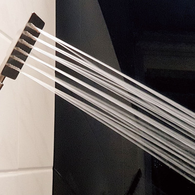 Bộ Dây Tay Sen Inox SUS 304 Vuông Eurolife EL-111SH-N (Trắng Vàng)