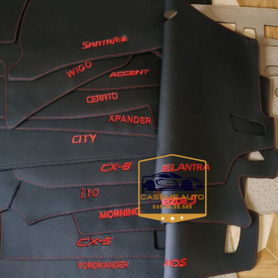 [FORD EXPLORER] Thảm Taplo 3 Lớp Dành Cho Xe FORD EXPLORER, Nhung Lông Cừu Và Da Vân Carbon Cao Cấp - Hàng Chính Hãng