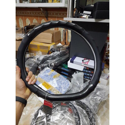 Bọc Vô Lăng Da Xe Peugeot 5008 Lót Cao Su Non Cao Cấp Chống Trượt Tay