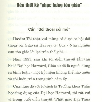Tôn Giáo Và Hòa Bình Trong Thế Kỷ Xxi (Sách Tham Khảo)