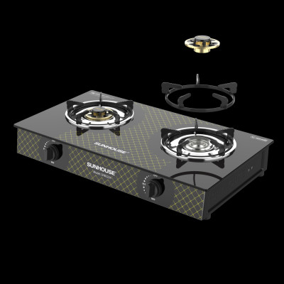 BẾP GAS DƯƠNG KÍNH SUNHOUSE SHB3224 - Hàng Chính Hãng