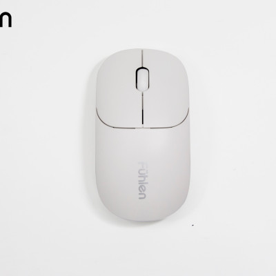 Chuột không dây Fuhlen M07s Wireless, Công thái học, Tặng kèm pin- Hàng chính hãng