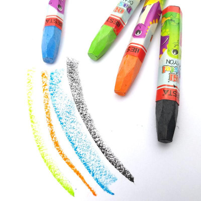 Hộp 12 Bút Màu Sáp Dầu - Besta SD012