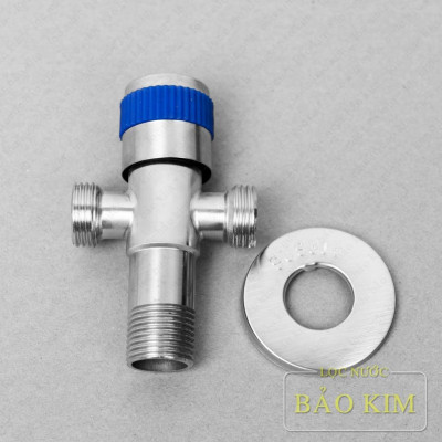 Van T cầu , T cầu, giảm áp chia bồn cầu Inox SUS 304, Van T Chia Nước cho vòi xịt vệ sinh và bồn cầu inox (Hàng chính hãng)