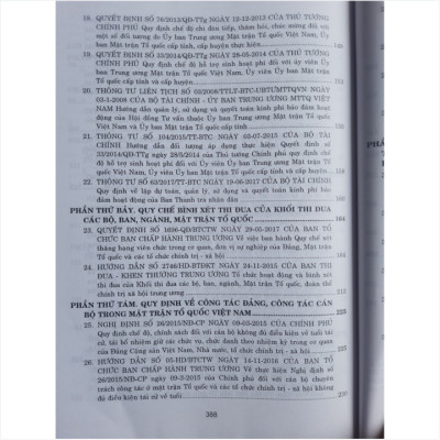 Cẩm nang công tác Mặt trận Tổ quốc Việt Nam