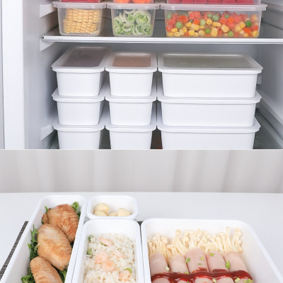 Hộp Nhựa Bảo Quản Thực Phẩm Nakaya 800ml Hình Vuông Hàng Nội Địa Nhật Cao Cấp