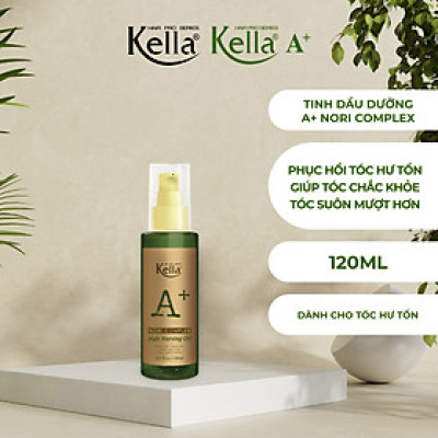 Tinh dầu dưỡng tóc phục hồi Kella A+ Nori Complex (Chai 120ml)