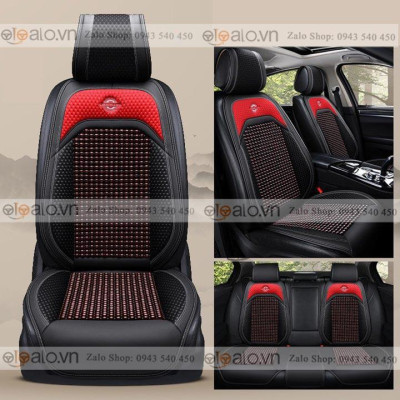 Áo trùm lót bọc ghế da xe ô tô Mazda 2 da hạt gỗ tự nhiên CAO CẤP