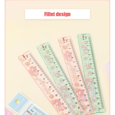 Thước Kẻ My Melody 15 cm - iiGEN YZ8252 (Mẫu Màu Giao Ngẫu Nhiên)