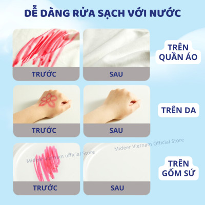 Màu sáp dầu, bút sáp lụa vặn hữu cơ Mideer Silky Crayon kèm quai cho bé 12-24-36 màu