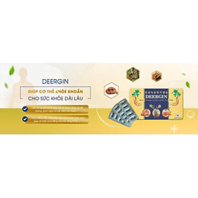 Thực phẩm bảo vệ sức khỏe Deergin