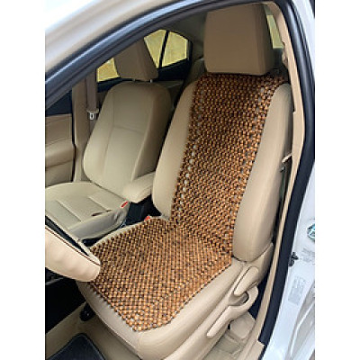 Đệm Lót Ghế Xe Ô Tô Hạt Gỗ Hương Cao Cấp ( video , hình thật )