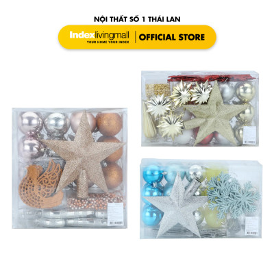 Set Trái Châu Trang Trí Cây Thông Giáng Sinh ( Bộ 47 Chiếc / Bộ ) Nhiều Màu  | Index Living Mall  | Nhập Khẩu Thái Lan