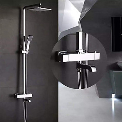 SEN CÂY ĐỒNG ĐIỀU CHỈNH NHIỆT ĐỘ KIỂU THÂN VUÔNG GB 7535, bóng đẹp, sang trọng hiện đại