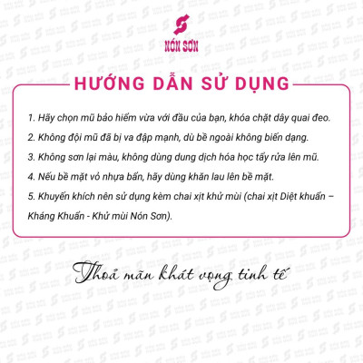 Mũ bảo hiểm lỗ thông gió NÓN SƠN chính hãng TG-XH474