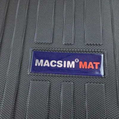 Thảm lót cốp xe ô tô LANDROVER Discovery 5 chỗ (2015-2018) nhãn hiệu Macsim chất liệu TPV cao cấp màu đen (254)