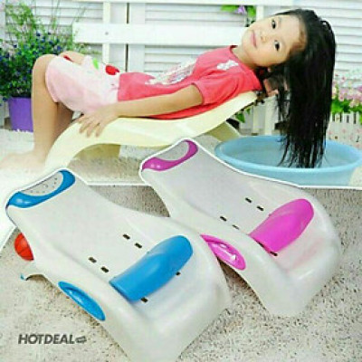 Ghế gội đầu cho bé gái - Màu ngẫu nhiên