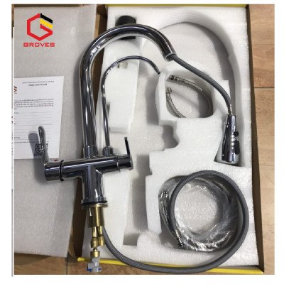 VÒI RỬA BÁT 3 ĐƯỜNG NƯỚC GROVES CAO CẤP 805-2