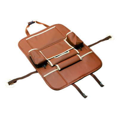 Túi Đựng Đồ Lưng Ghế Ô Tô CIND Da Pu Màu Nâu