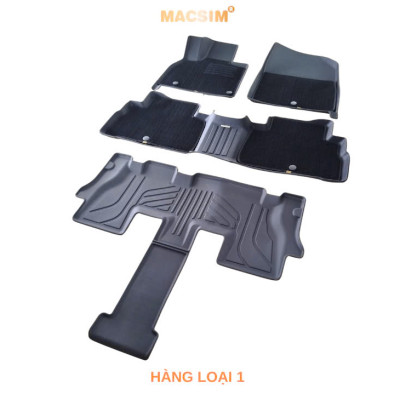 Thảm sd3 lót sàn ô tô 2 lớp cao cấp dành cho xe Hyundai Palisade nhãn hiệu Macsim - ( Giảm giá nhưng chất lượng khôn