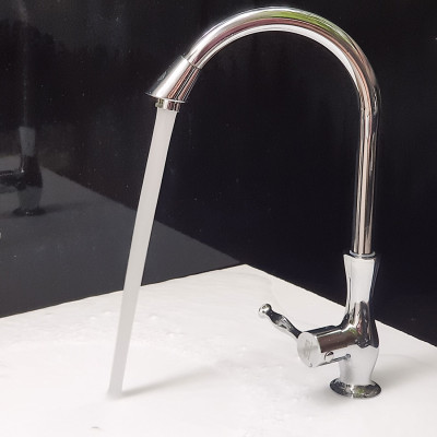 Vòi rửa chén lạnh Eurolife EL-T014 (Trắng bạc)