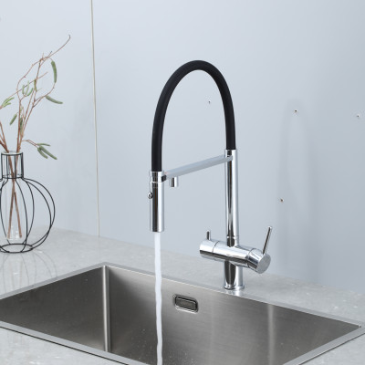 VÒI BẾP CAO CẤP TÍCH HỢP RO NHẬP KHẨU NGA GAPPO G4397-80 MÀU CROMR - HÀNG CHÍNH HÃNG