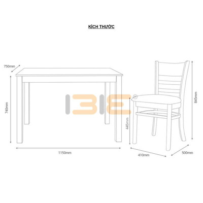 Bàn Ulsan nhiều màu IBIE nhiều tùy chọn