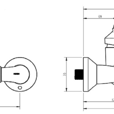 Bộ Sen Tắm Nóng Lạnh MOEN 16132 (HÀNG CHÍNH HÃNG)