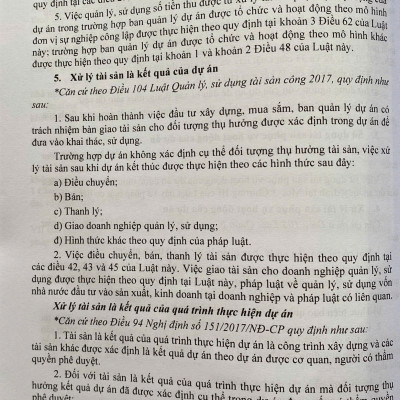Chỉ Dẫn Áp Dụng Luật Quản Lý, Sử Dụng Tài Sản Công ( sửa đổi, bổ sung ) Năm 2024 - Chế  Độ Quản Lý, Sử Dụng Tài Sản Công Tại Cơ Quan, Tổ Chức, Đơn Vị