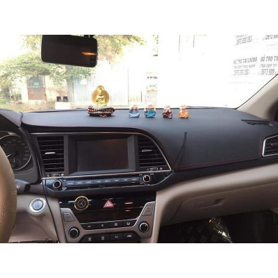 Thảm taplo da vân carbon cao cấp xe Vinfast Fadil 2019-2023