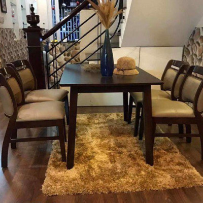 Bàn Ăn SALA 4 Ghế (Nâu)