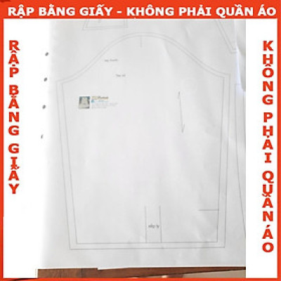 Rập giấy A0 mã R101 (BẢN VẼ)