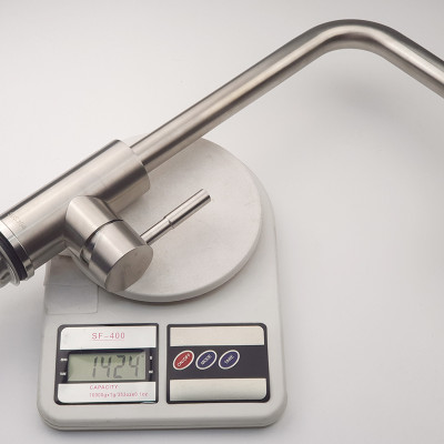 Vòi rửa chén nóng lạnh Inox SUS 304 Eurolife EL-T001 (Trắng bạc)