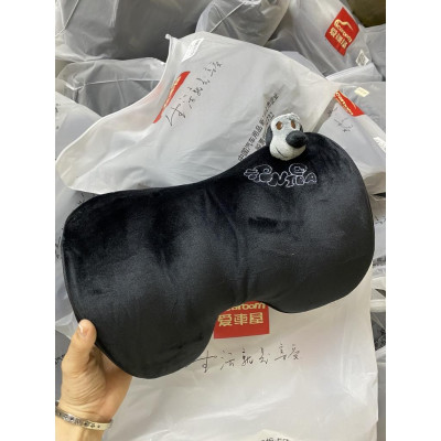 Bộ Gối Tựa Đầu Ô Tô, Gối Tựa Lưng Ô Tô Cao Su Non Cao Cấp Chống Mỏi Cổ, Siêu Đàn Hồi, Không Bị Sờn, Xẹp Lún