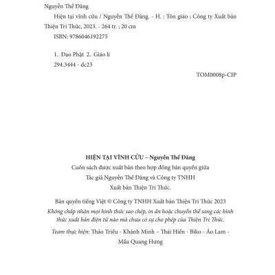 Hiện Tại Vĩnh Cửu