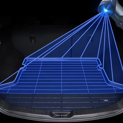 Thảm lót cốp ô tô nhựa TPU BMW X3 2003-2010 (E83) Nhãn hiệu Macsim