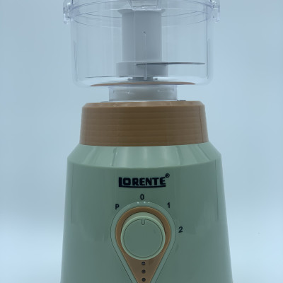 Máy xay sinh tố đa năng kèm bình giữ nhiệt Lorente LT-2626 màu vàng xanh - Hàng Chính Hãng