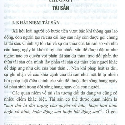Tài Sản Và Vật Quyền - Sách Chuyên Khảo
