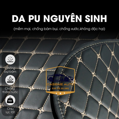 [FORD EVEREST] Thảm Trải Sàn, Lót Sàn Ô Tô 5D 6D Thiết Kế Theo Xe FORD EVEREST 2019 Chống Nước, Không Mùi - MẪU QUẢ TRÁM - Hàng Chính Hãng