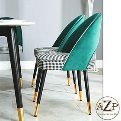 Bàn Ghế Ăn Phong Cách Đương Đại Châu Âu - Xu Hướng Hiện Nay Cho Không Gian Hiện Đại - Chân Thép Mặt Đá - Hàng Nhập Khẩu AZP