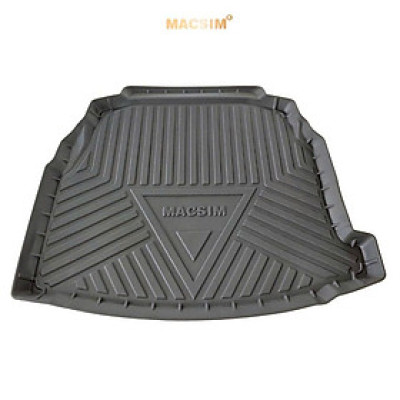 Thảm lót cốp xe ô tô (qd) Mercedes E W213 (E300,E400) 2015+  nhãn hiệu Macsim chất liệu TPV cao cấp màu đen