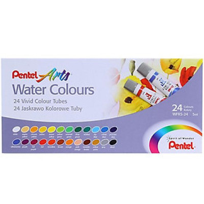 Hộp Màu Nước Pentel 24 màu WFRS-24