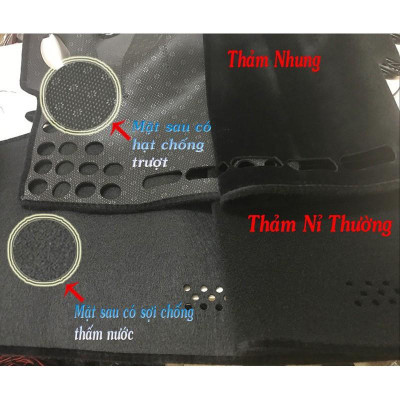 Thảm Taplo Lông Cừu Xe Honda Jazz 2018-2019