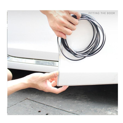 5 Mét Đa Năng Ô Tô Xe Cạnh Cửa Hình Chữ U Chống Trầy Xước Viền Dây Tấm Dán Bảo Vệ cánh cửa ô tô