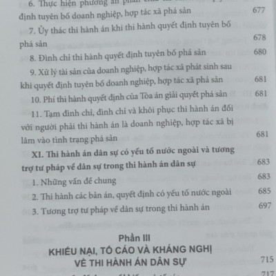 Cẩm nang thi hành án dân sự (Tái bản lần thứ hai, có sửa đổi, bổ sung)