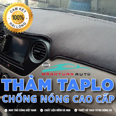 Thảm Taplo xe Toyota Avanza 2018 - 2022 Taplo Nhung Lông Cừu 3 Lớp Chống Trượt cao cấp